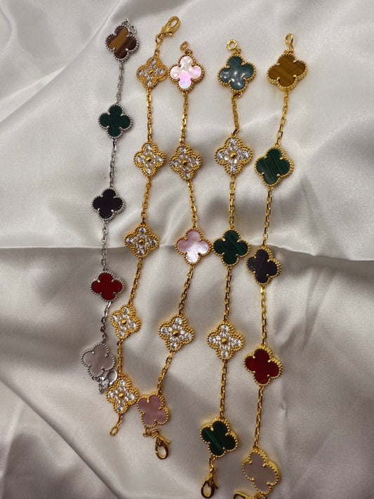 S925 Clover Bracelet