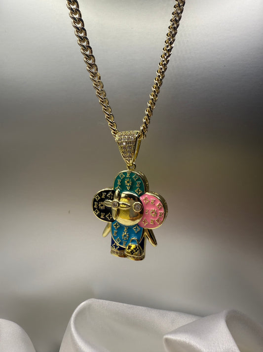 Luxe Vivie” Pendant Necklace – 16
