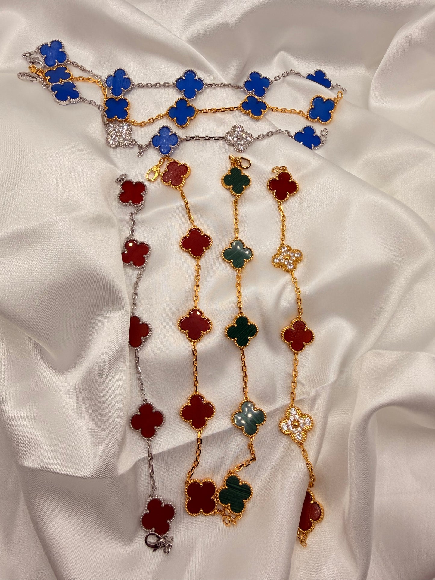 Clover Bracelet -Brass