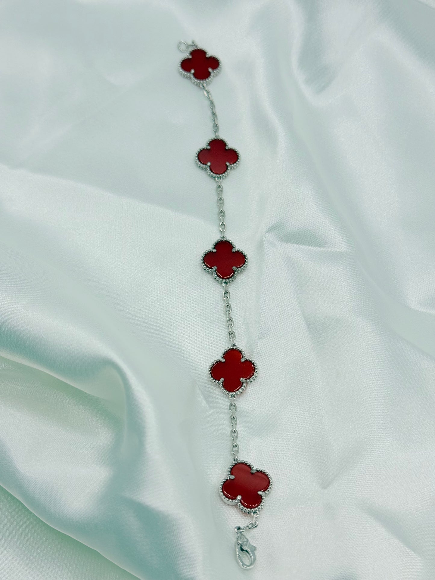 Clover Bracelet -Brass